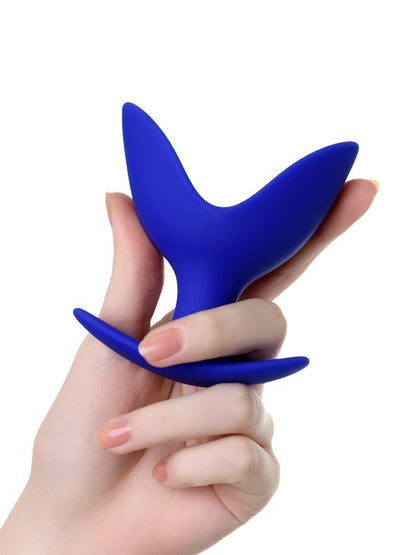 Bloom Genişleyen Anal Plug Mavi 9,5 cm