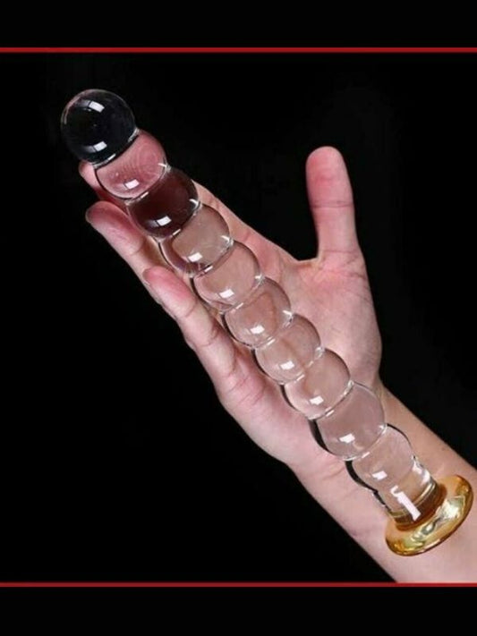 Boğumlu Cam Dildo