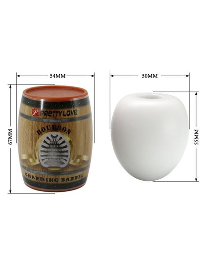 Bourbon Fıçı Şeklinde Yumurta Mastürbatör