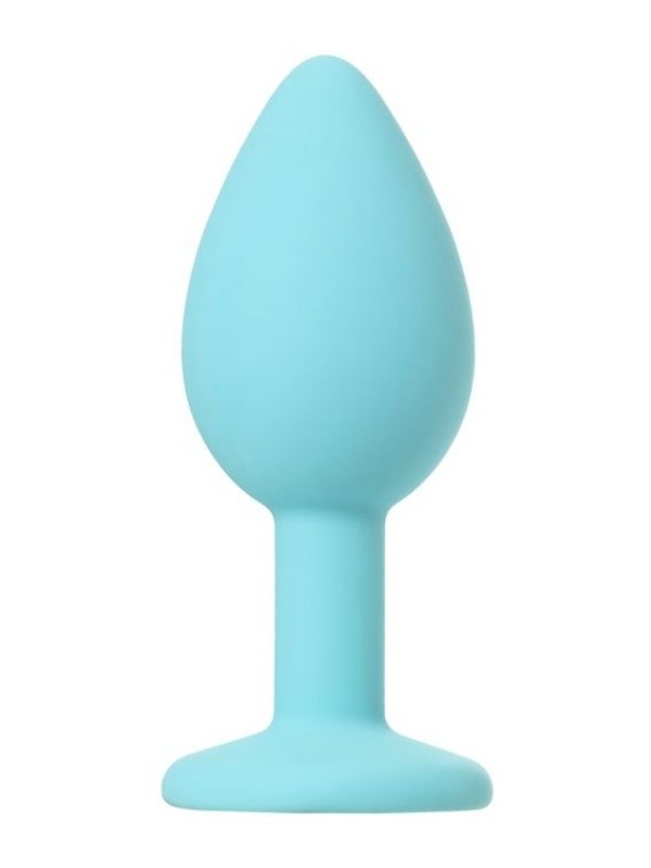 Brilliant Anal Plug beyaz kristalli 7 cm 26 g