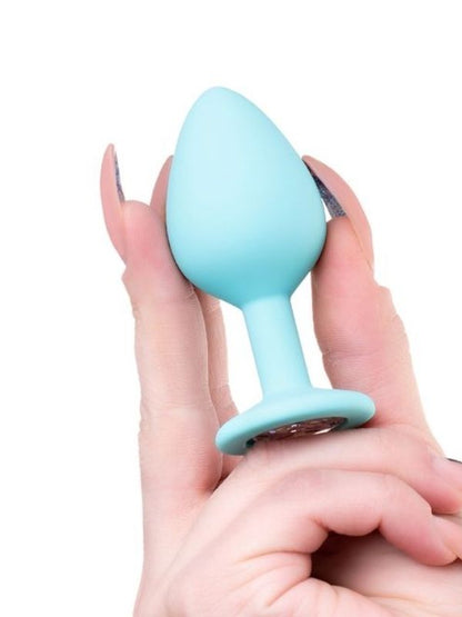 Brilliant Anal Plug Mavi 8 cm 50 g