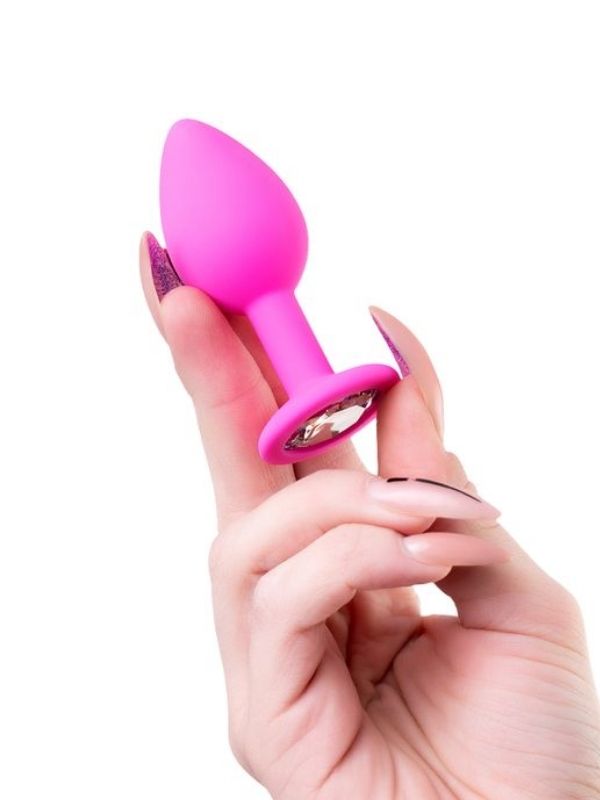 Brilliant Anal Plug Pembe 7 cm 50 g