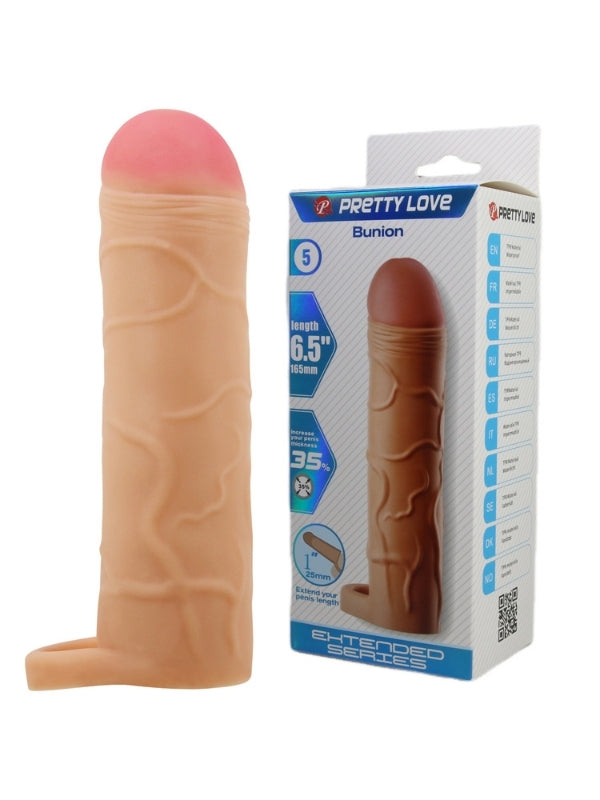 Bunion Gerçek Hissiyatlı Uzatıcı Penis Kılıfı