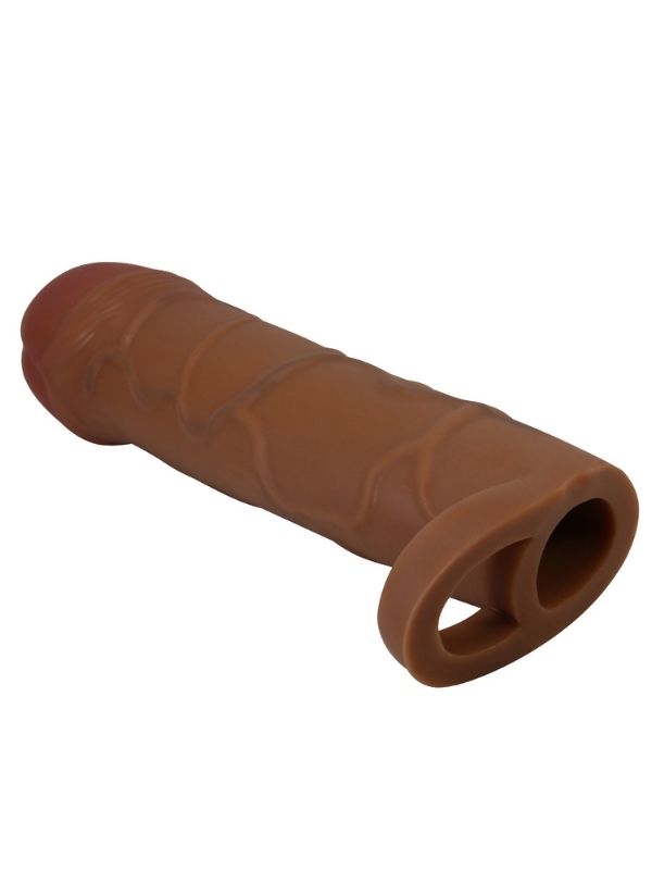 Bunion Gerçek Hissiyatlı Uzatıcı Penis Kılıfı Brown