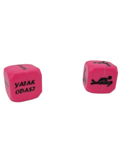 Büyük Renkli Pozizyon Zarı Pembe