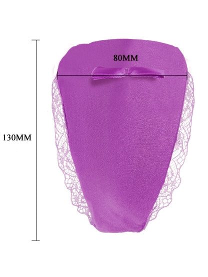 C-String İnvisible Secret Giyilebilir Kumandalı Vibratör Mor