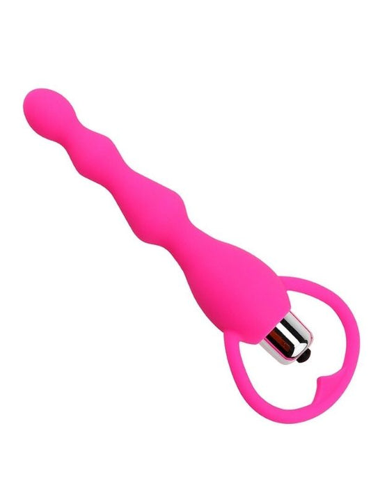 Carmine 10 Modlu pleasure silicone beads vibratör