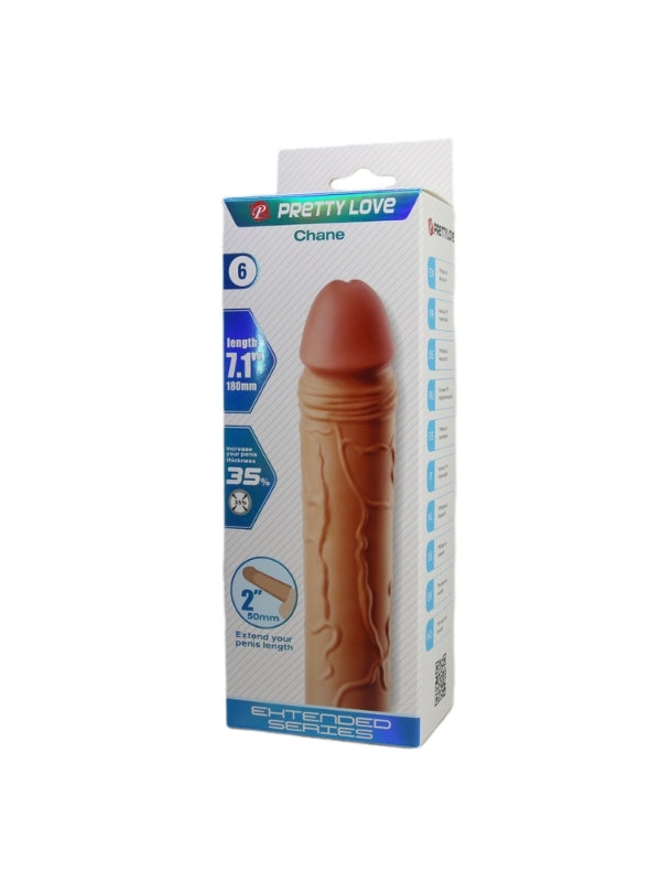 Chane Gerçek Hissiyatlı Uzatıcı Penis Kılıfı