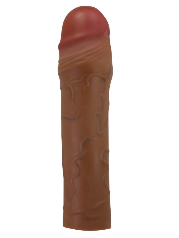 Chane Gerçek Hissiyatlı Uzatıcı Penis Kılıfı Brown
