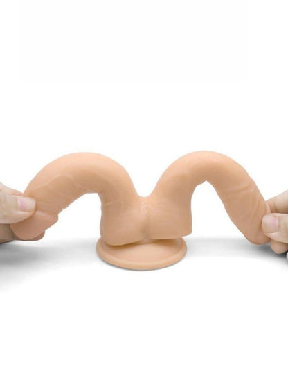 Çiftli Dildo Anal ve Vajinal Penis