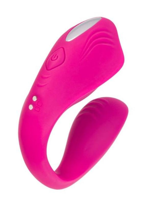 Cobrum Çiftler İçin Vibratör Silikon Pembe 9,6 cm