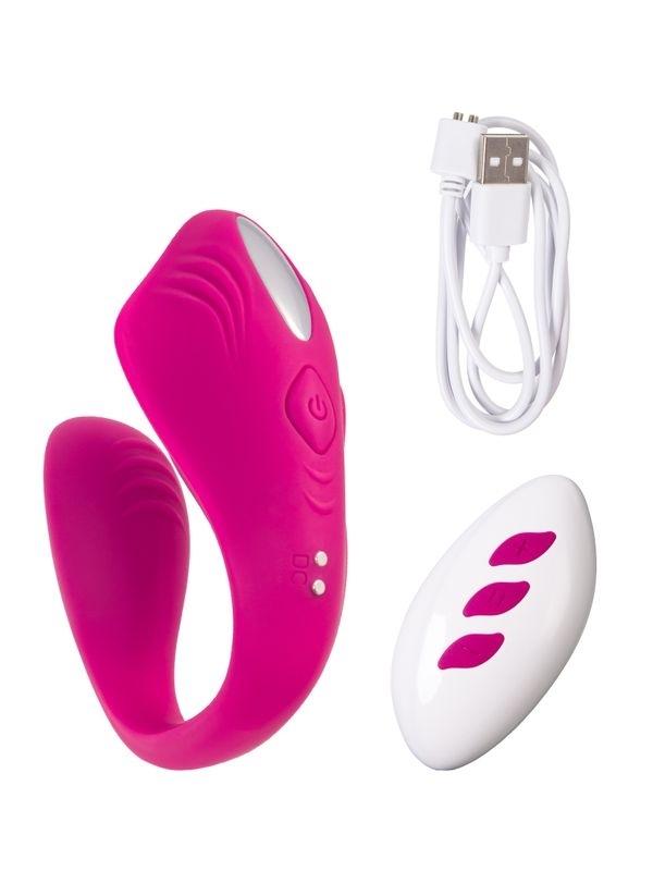 Cobrum Çiftler İçin Vibratör Silikon Pembe 9,6 cm