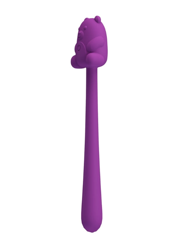 Cute Bear Flirting Stick Modern Vibratör
