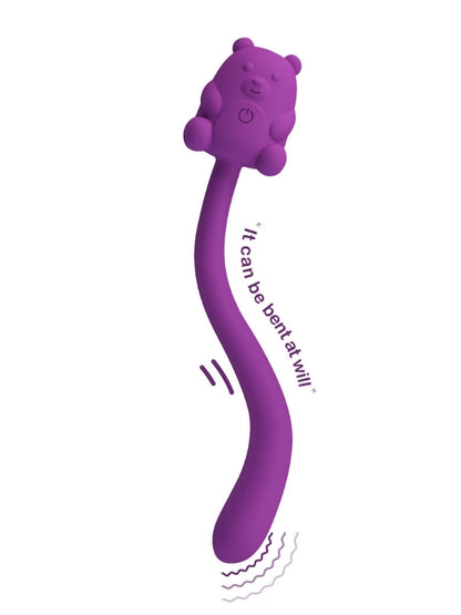 Cute Bear Flirting Stick Modern Vibratör