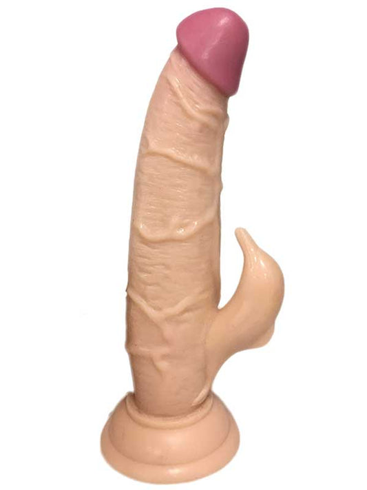 Dickdo Gerçekçi Klitoris Uyarıcılı Dildo Penis 20cm