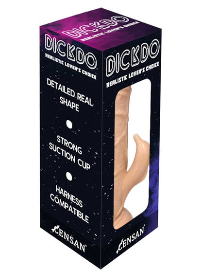 Dickdo Gerçekçi Klitoris Uyarıcılı Dildo Penis 20cm