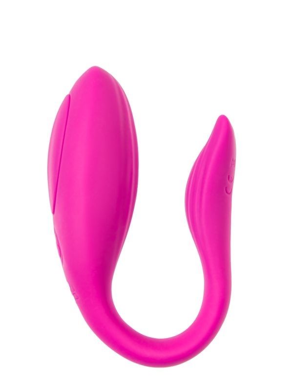 Dolphy Çiftler İçin Vibratör Silikon Pembe 9,6 cm