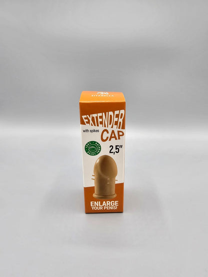 Extender Cap Sitabella Penis Kılıfı, 2.5 inç, antenli, lateks