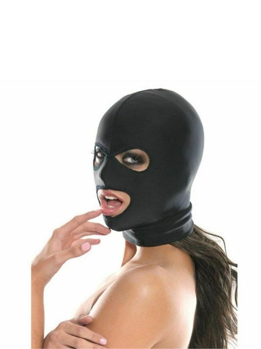 Fantezi Fetish Maske  Siyah