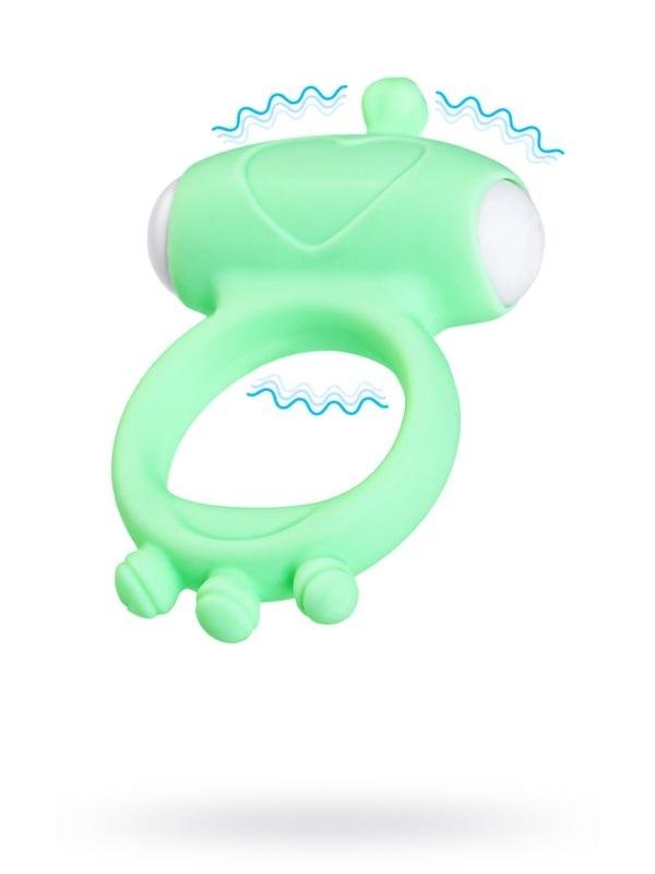 Fowd Titreşimli Penis Halkası silikon yeşil 2,6 cm