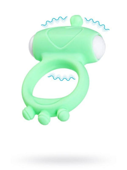 Fowd Titreşimli Penis Halkası silikon yeşil 2,6 cm