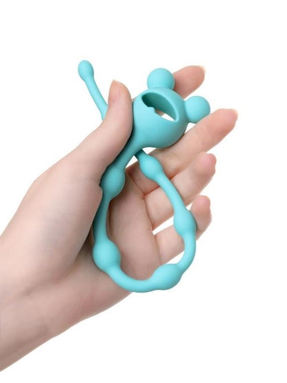Froggy anal Zinciri silikon Turkuaz 27,4 cm