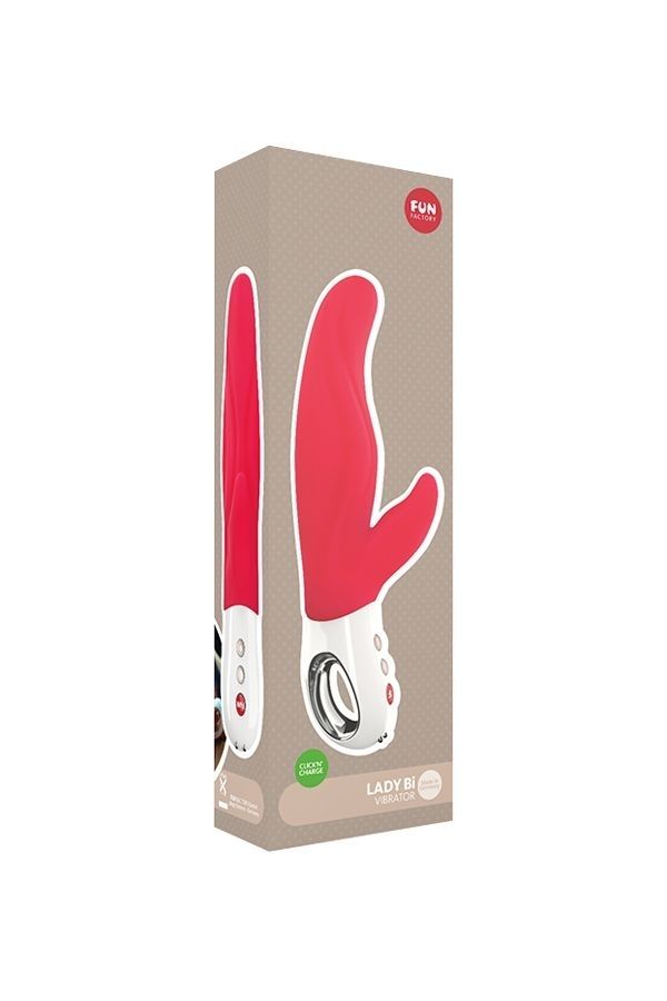 Fun Factory LADY Bİ Vibratör - Kırmızı