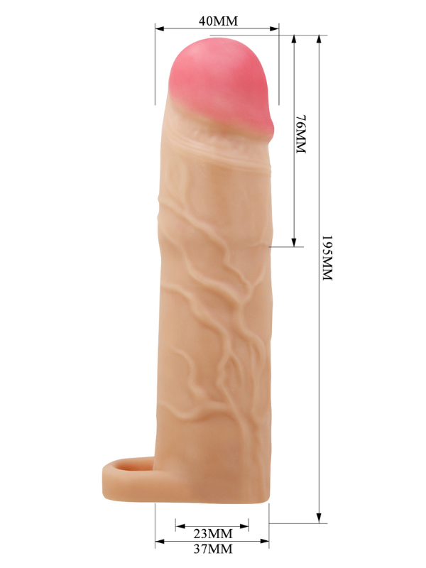 Gerd Gerçek Hissiyatlı Uzatıcı Penis Kılıfı