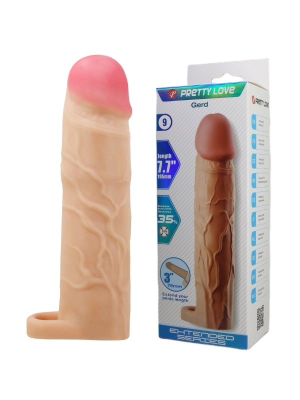 Gerd Gerçek Hissiyatlı Uzatıcı Penis Kılıfı