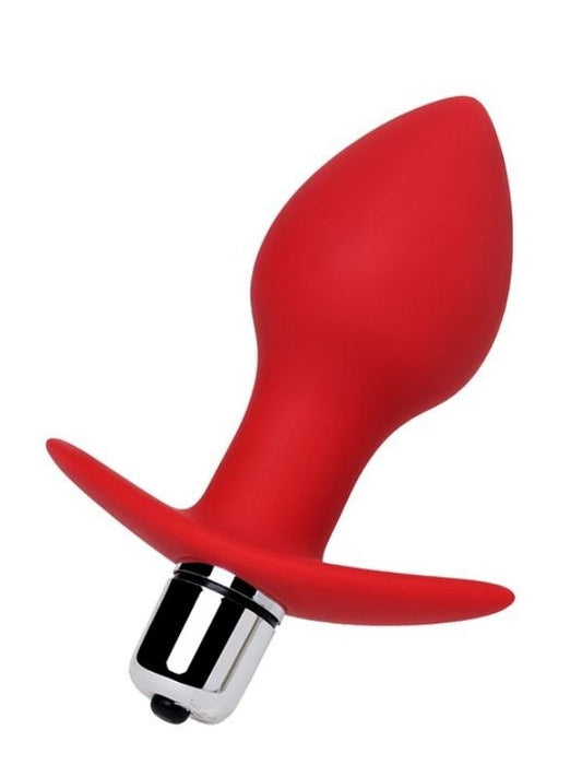 Glam Anal Vibratörü Kırmızı 9,7 cm