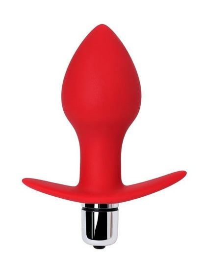 Glam Anal Vibratörü Kırmızı 9,7 cm
