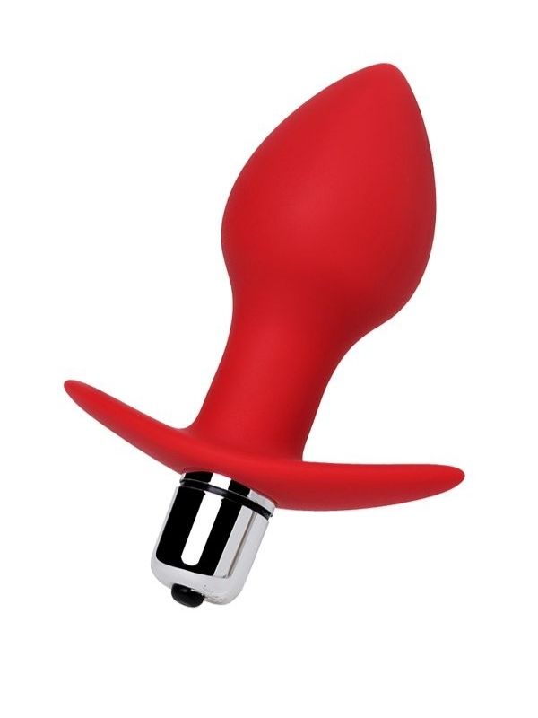 Glam Anal Vibratörü Kırmızı 9,7 cm