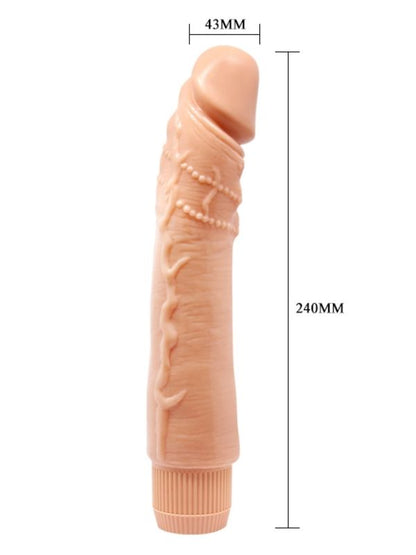 Güçlü Titreşimli 24 cm Realistik Vibratör