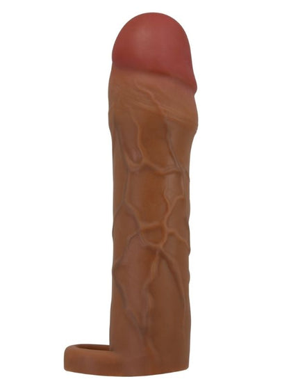 Hani Gerçek Hissiyatlı Uzatıcı Penis Kılıfı Brown