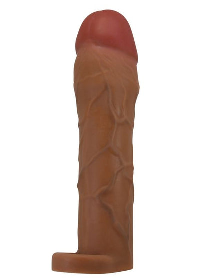 Hani Gerçek Hissiyatlı Uzatıcı Penis Kılıfı Brown