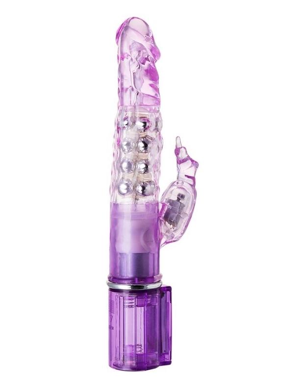 High-Tech Klitoral Uyarıcı Vibratör mor 26,5 cm