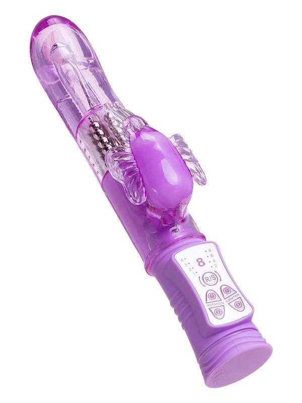 High-Tech Vibratör Mor 22,4 cm
