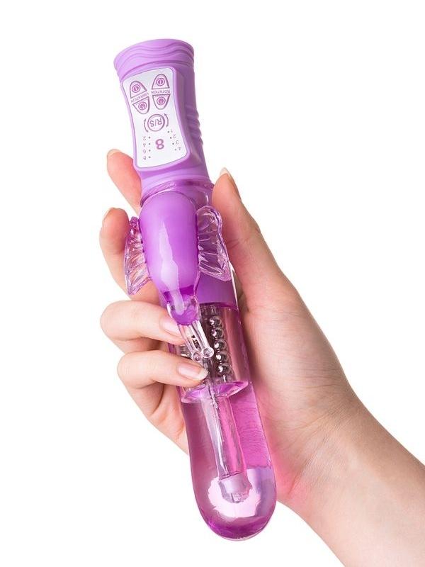 High-Tech Vibratör Mor 22,4 cm