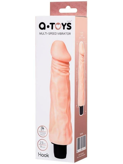 Hook Realistik Dildo TPE Ten  23 cm