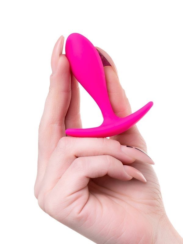 Hub Anal Plug Pembe 7,2 cm
