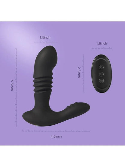 İleri Geri Hareketli Kumandalı Anal Prostat Vibratörü