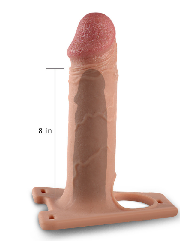 Ingen Rodeo Hollow Big Strapon Set 8.5 inç