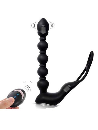 Isıtmalı Penis Halkalı Anal Prostat Vibratör