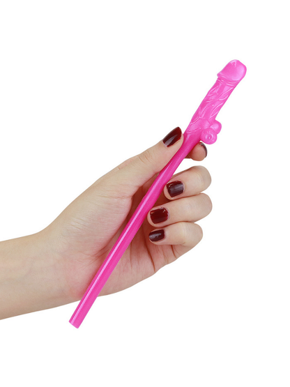 Jokes &amp; Parties Original Willy Straws – Pack of 9 Dildo Pipet