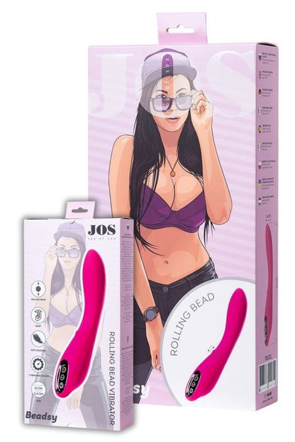 Jos Beadsy Uyarıcı Bilyalı 21cm Vibratör