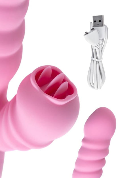 Jos Lixy Yukarı Aşağı ve Isıtma Fonksiyonlu 23cm Vibratör
