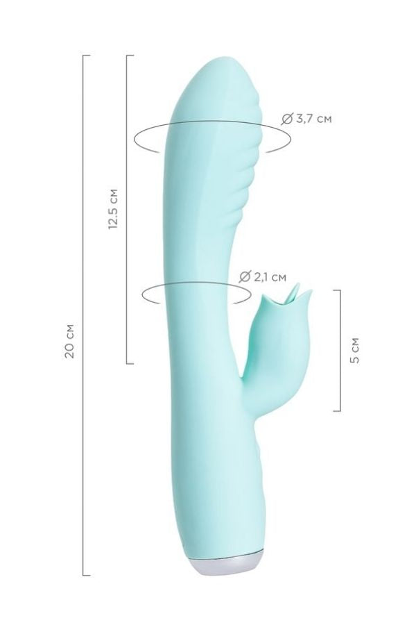 Jos Milo 20cm Klitoral Uyarıcı ve Dilli Vibratör