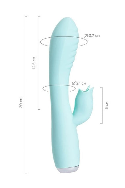 Jos Milo 20cm Klitoral Uyarıcı ve Dilli Vibratör