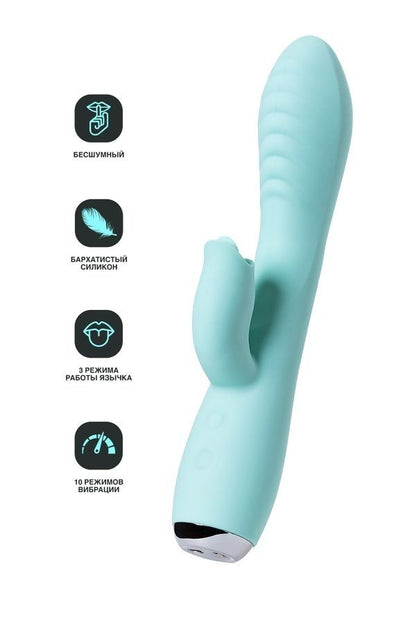 Jos Milo 20cm Klitoral Uyarıcı ve Dilli Vibratör