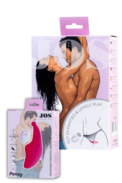 Jos Pansy Uzaktan Kumandalı Clitoral Vibrator
